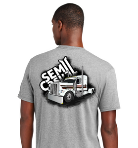 SEMI CASUAL White 589 With Stripes/Logo