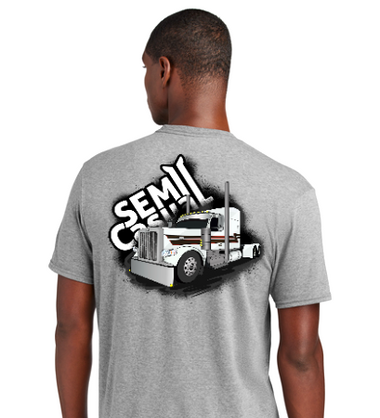 SEMI CASUAL White 589 With Stripes/Logo