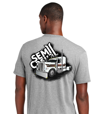 SEMI CASUAL White 589 With Stripes/Logo