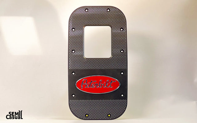 Peterbilt Black Diamond Billet Shifter Floor Cover