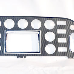 389 Dash Kit (SmartNav) Pre-VMUX, Patterned Stainless Steel Surface