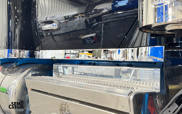 Cab Sleeper Panels, SS, Stainless Steel 3” 589 CHOOSE 44