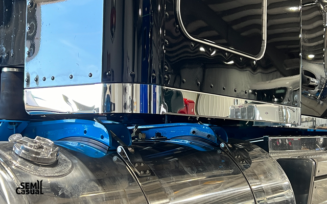 Cab Sleeper Panels, SS, Stainless Steel 3” 589 CHOOSE 44