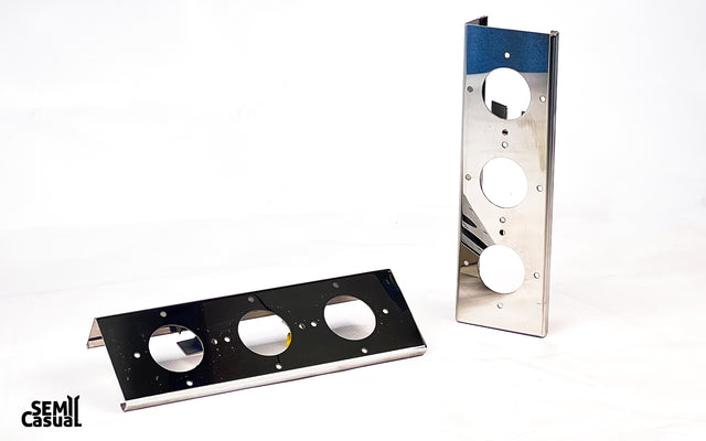 589 Front Breather Bars 589 w/ 3 Watermelon Lights