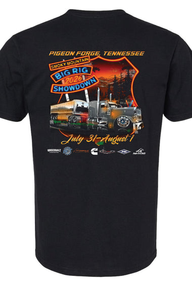 2026 Smoky Mountain Big Rig Showdown Show Shirt