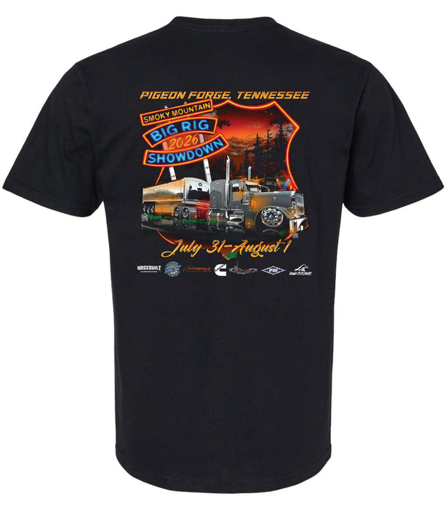 2026 Smoky Mountain Big Rig Showdown Show Shirt