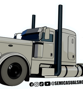 TC Racing 389 Grey Sticker