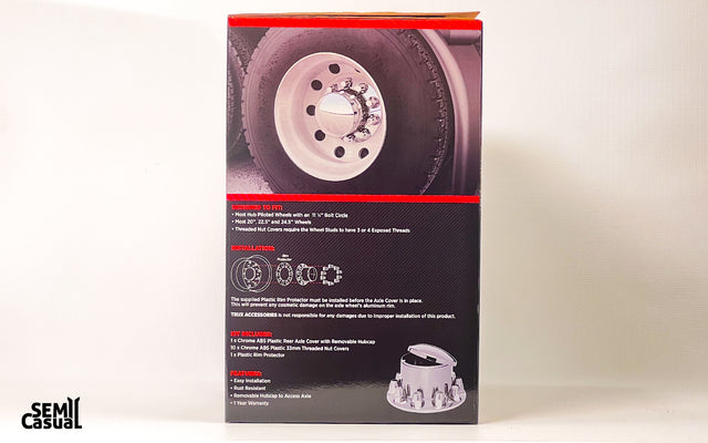 TRUX Rear Axle Cover Kit