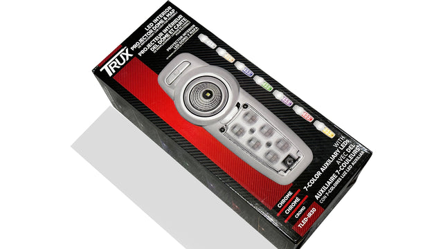 Trux Chrome Peterbilt 589 7-color LED Interior Projector