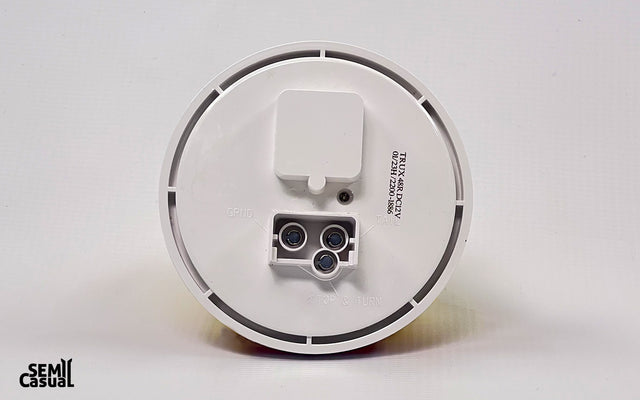 Trux 4″ Red Stop, Turn & Tail Round LED Light – 8 Diodes