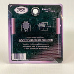 Trux Mini Button Dual Revolution Red Stop, Turn & Tail to White Back-Up LED Light