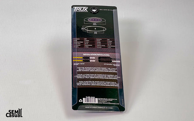 Trux Amber LED Replacement Panelite M1 – G4 LED Light