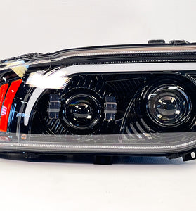 Trux Peterbilt LED Projector Headlight Assembly  – Black (Driver Side)