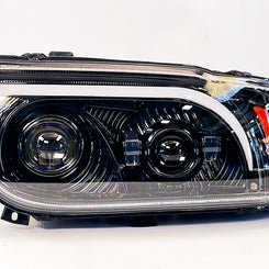 Trux Peterbilt LED Projector Headlight Assembly – Black (Passenger Side)