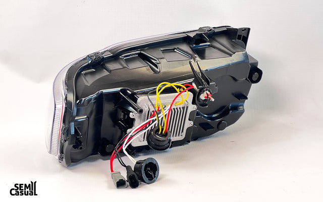 Trux Peterbilt 389 LED Projector Headlight Assembly – Black