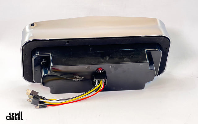 Trux Universal LED Projector Headlight Assembly – Black (Passenger Side)