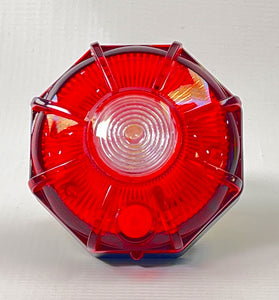 Trux 3” Dual Color Red/White Portable LED Hazard Light | Strobe & Auxiliary