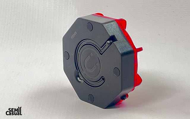 Trux 3” Dual Color Red/White Portable LED Hazard Light | Strobe & Auxiliary