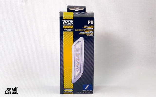 Trux Clear Amber LED Turn & Marker Door Light – Passenger Side