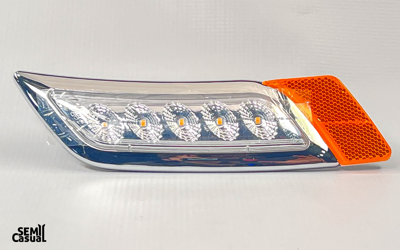 Trux Peterbilt 579/567/587 Driver Side Clear Amber Turn