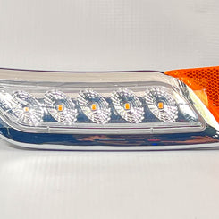 Trux Peterbilt 579/567/587 Driver Side Clear Amber Turn & Marker LED Fender Light