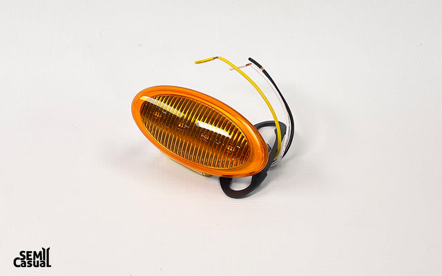 Trux Amber Turn & Marker Peterbilt Fender LED Light – 4 Diodes
