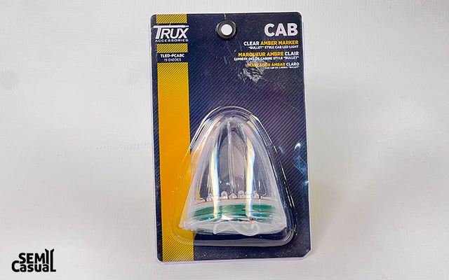 Trux Clear Amber Bullet-Style Cab LED Light