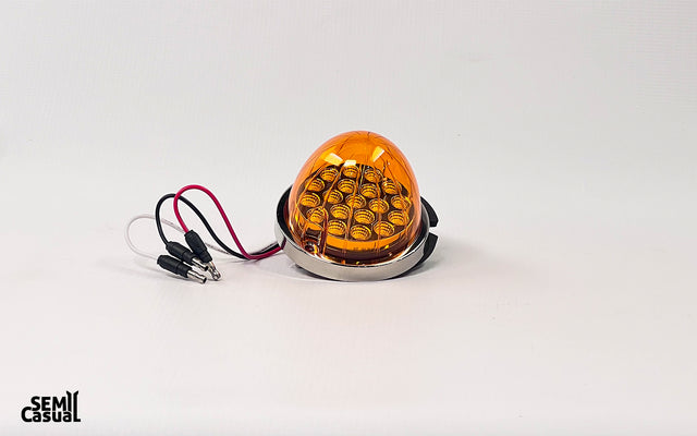 Trux Amber Watermelon LED Clearance & Marker Light – 19 Diodes