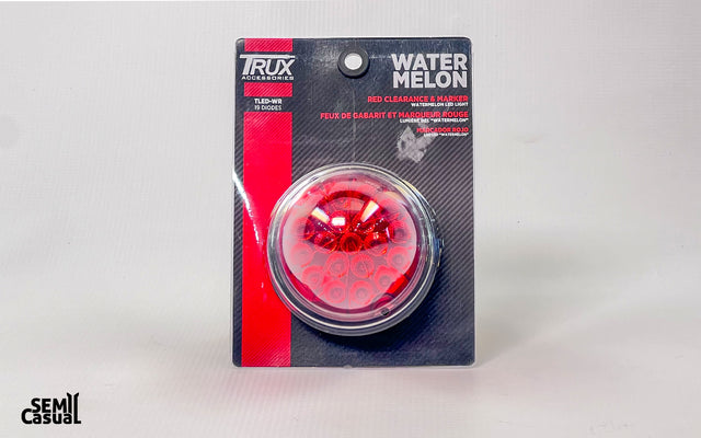 Trux Red Clearance & Marker Watermelon LED Light – 19 Diodes