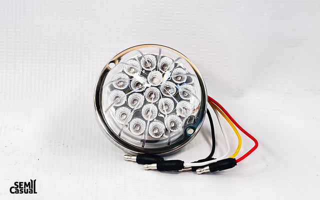 Trux Amber Clearance & Marker to Blue Auxiliary Watermelon LED Light – 19 Diodes