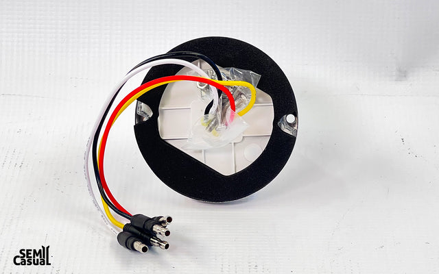 Trux Amber Clearance & Marker to Blue Auxiliary Watermelon LED Light – 19 Diodes