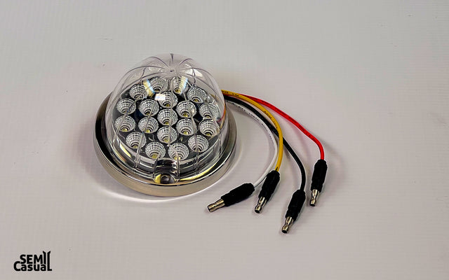 Trux Dual Revolution Red/White Watermelon LED Light – 19 Diodes