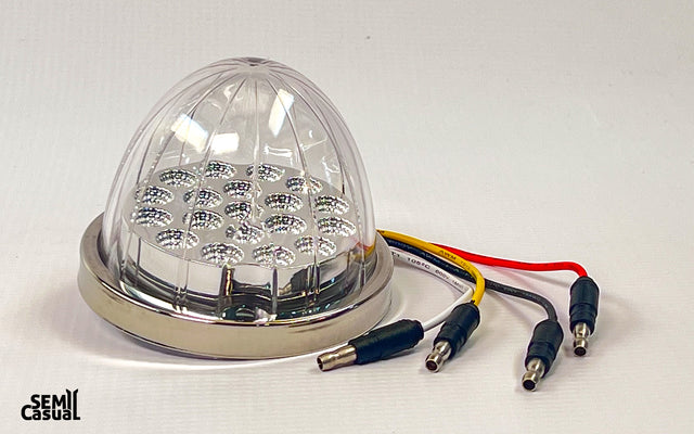 Trux Dual Revolution Red/White Watermelon LED Light – 19 Diodes