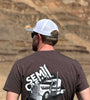 SEMI CASUAL White 589 With Stripes/Logo
