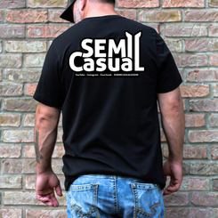 SEMI CASUAL Basic Logo T-Shirt