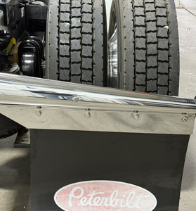 Semi Casual Stainless Mud Flap Hangers w/2in light