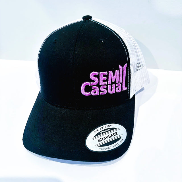 SEMI CASUAL Classic Logo Snapback Trucker Cap