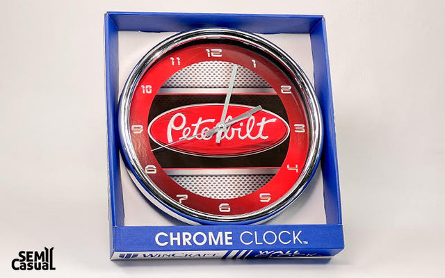 Peterbilt Clock Peterbilt Chrome Wall Clock | Gift Idea – Semi Casual Show