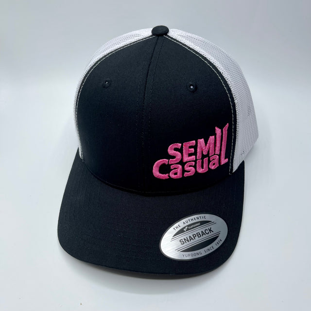 SEMI CASUAL Classic Logo Snapback Trucker Cap