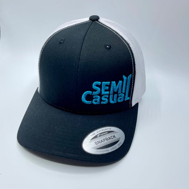 SEMI CASUAL Classic Logo Snapback Trucker Cap