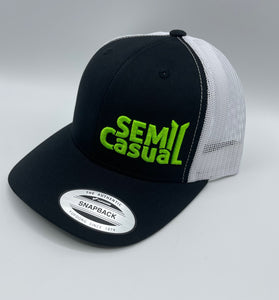 SEMI CASUAL Classic Logo Snapback Trucker Cap