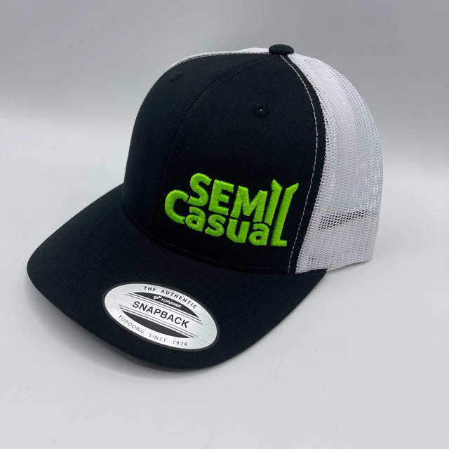SEMI CASUAL Classic Logo Snapback Trucker Cap