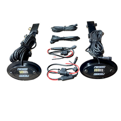 Tank Bracket Strobe Light Kit, Choose Amber/White OR Amber/Amber