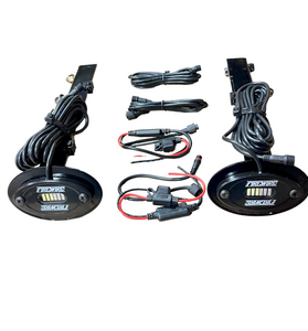 Tank Bracket Strobe Light Kit, Choose Amber/White OR Amber/Amber