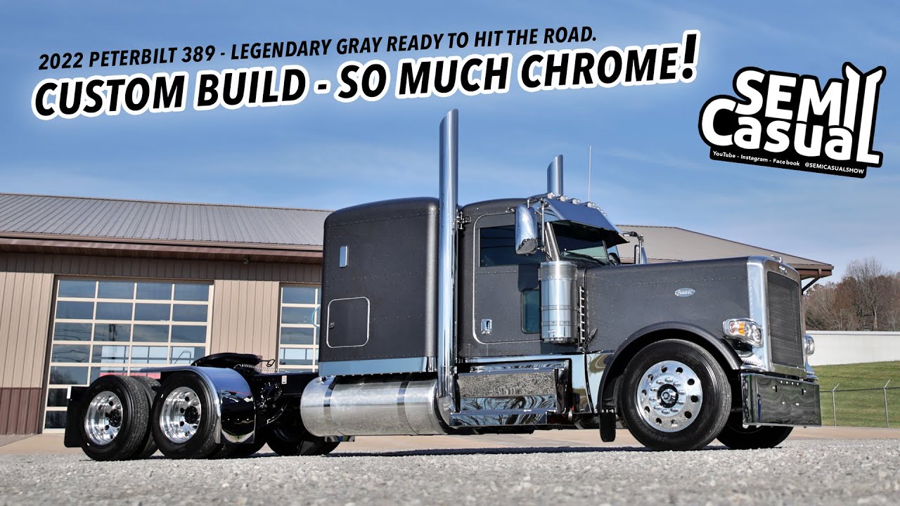 Video Thumbnail: Farm Truck - Custom 2022 Legendary Gray Peterbilt 389