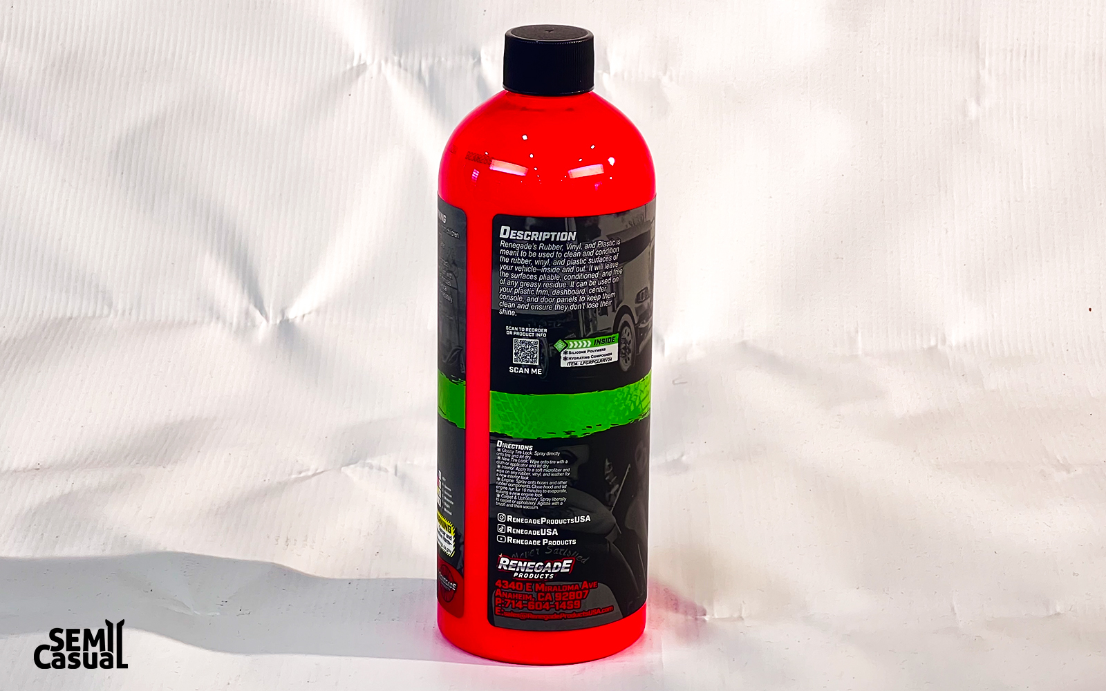 RENEGADE RUBBER, VINYL AND PLASTIC CONDITIONER - image 1 of 3