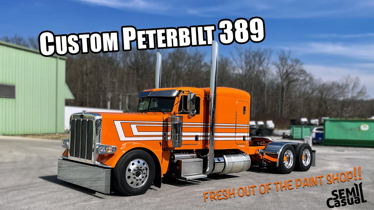 Video Thumbnail: Custom Paint REVEALED for Rethwisch Transport's newest rig!