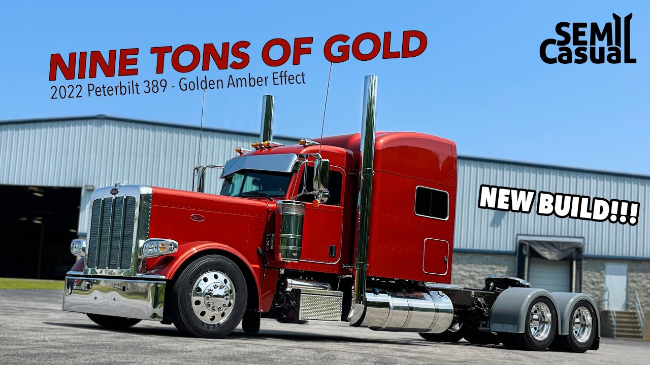 Video Thumbnail: NEW BUILD - Custom 2022 Peterbilt 389