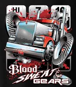 BLOOD SWEAT T-SHIRT 3XL - image 3 of 3