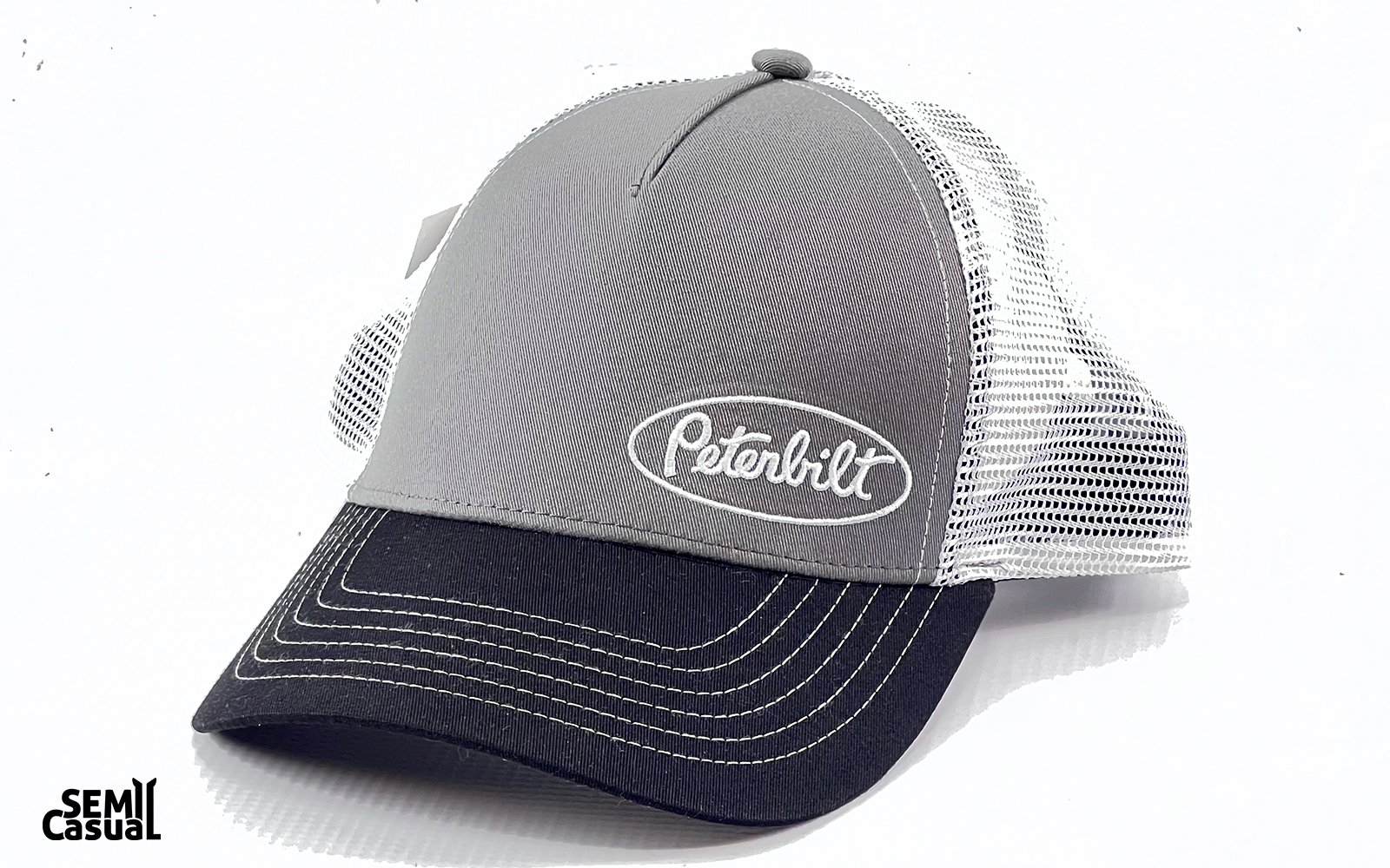 HAT-PB TRI COLOR SLOPED MESH - image 1 of 1